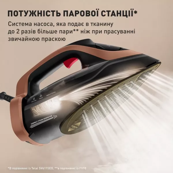 Праска Tefal FV9E50E0 (Black)