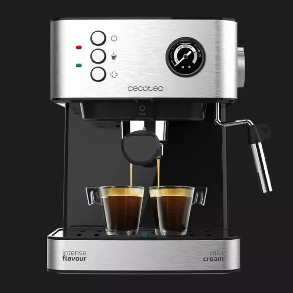 Ріжкова кавоварка Cecotec Cumbia Power Espresso 20 Professional (Silver) (CCTC-01556)