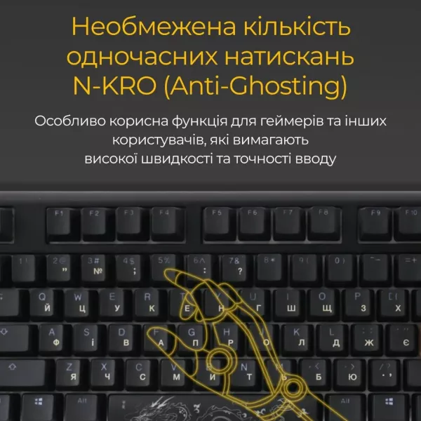 Клавіатура ігрова Ducky One 3 Cherry MX Speed silver RGB (Black) (UA)