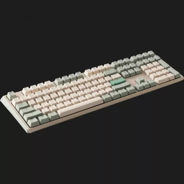 Клавіатура ігрова Ducky One 3 Cherry MX Red (Matcha Cream) (UA)