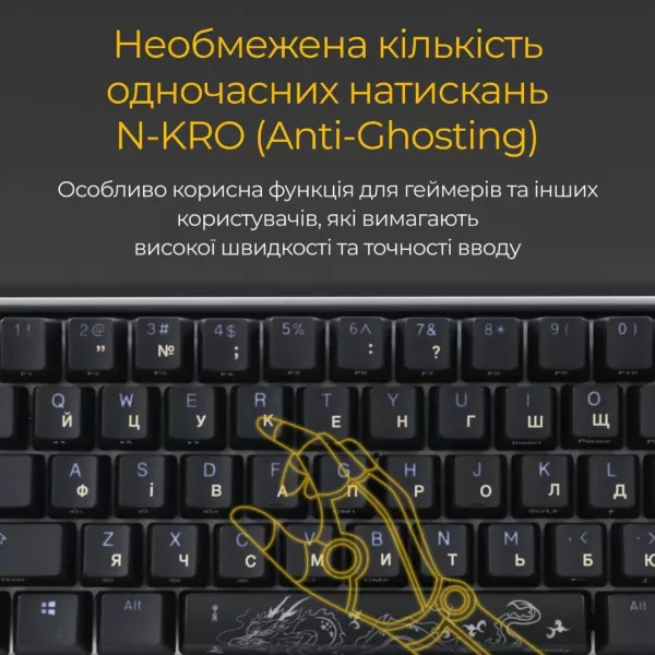 Клавіатура ігрова Ducky One 3 Mini Cherry MX Brown RGB (Black) (UA)