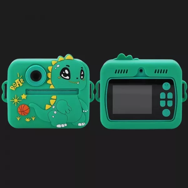 Дитяча фотокамера моментального друку DinoSnap (Green)