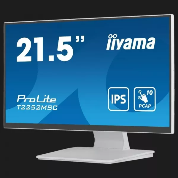 Монітор iiyama 21.5" IPS 60Hz T2252MSC-W2 (UA)