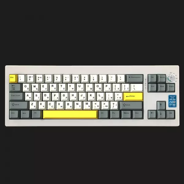 Клавіатура механічна бездротова Epomaker Shadow-X Mulan (SHX-W-M) (White) (UA)