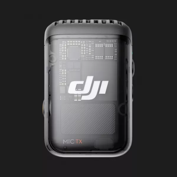 Передавач радіосистеми DJI Mic 2 Transmitter (Shadow Black) (CP.RN.00000328.01)