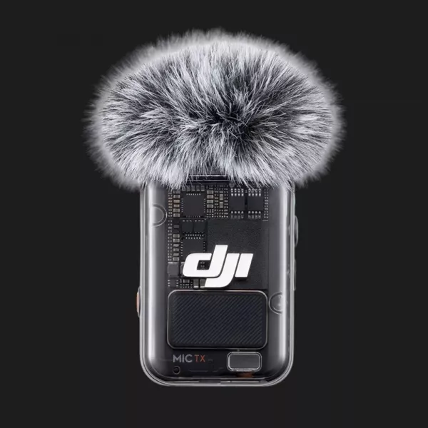 Передавач радіосистеми DJI Mic 2 Transmitter (Shadow Black) (CP.RN.00000328.01)