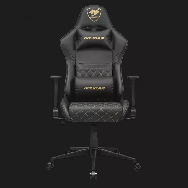 Крісло для геймерів Cougar Armor One V2 Gold (Black) (UA)