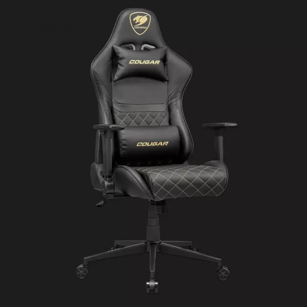 Крісло для геймерів Cougar Armor One V2 Gold (Black) (UA)