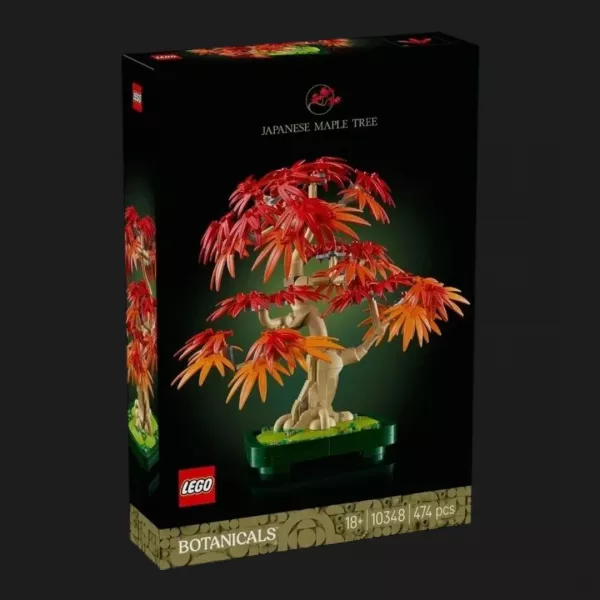 Конструктор LEGO Botanicals Бонсай з японського червоного клена (10348)