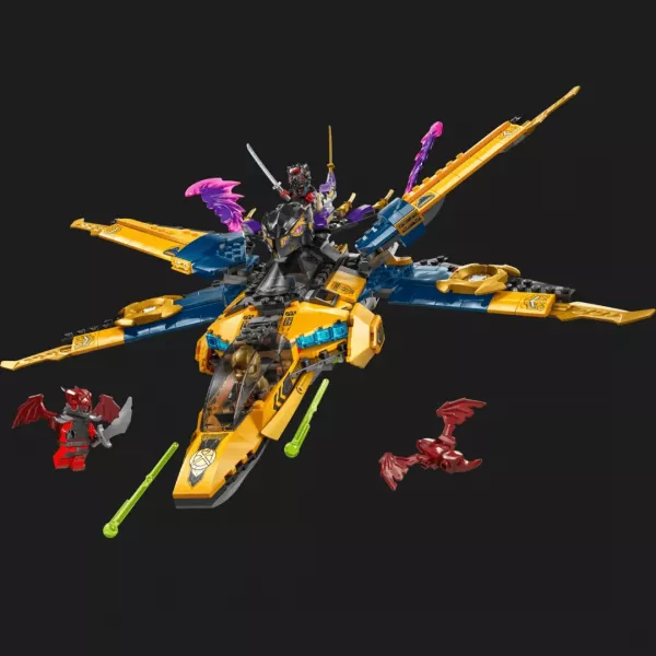 Конструктор LEGO Ninjago Суперштормовий реактивний літак Рас та Арін (71833)