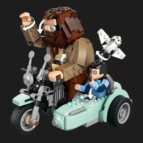 Конструктор LEGO Harry Potter Поїздка Геґріда й Гаррі на мотоциклі (76443)