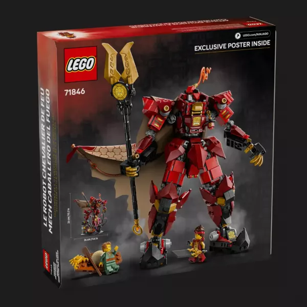 Конструктор LEGO Ninjago Робот Вогняного Лицаря (71846)