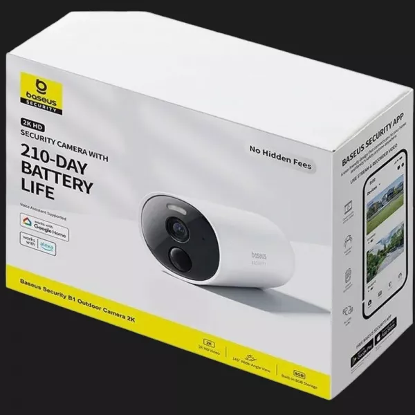 IP камера Baseus Security B1 Outdoor Camera (White) (EU)