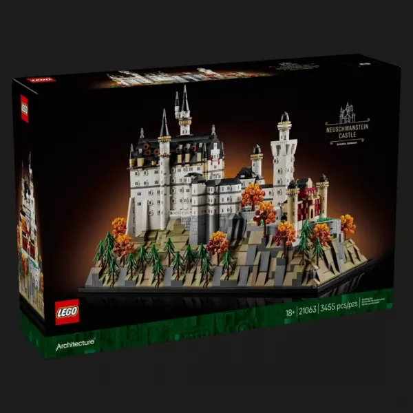 Конструктор LEGO Architecture Замок Нойшванштайн (21063)