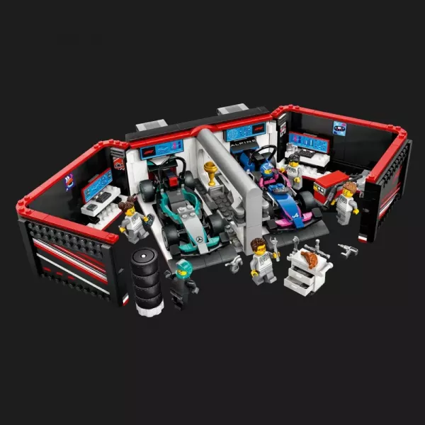 Конструктор LEGO City Гараж F1 та автомобілі Mercedes-AMG і Alpine (60444)