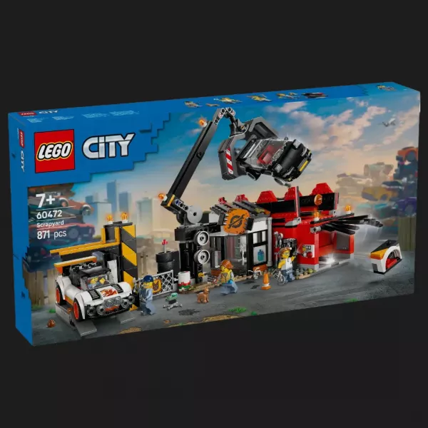 Конструктор LEGO City Звалище з автомобілями (60472)