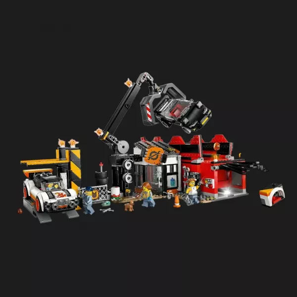 Конструктор LEGO City Звалище з автомобілями (60472)