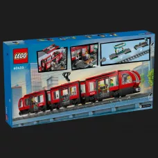 Конструктор LEGO City Трамвай і вокзал у центрі міста (60423)