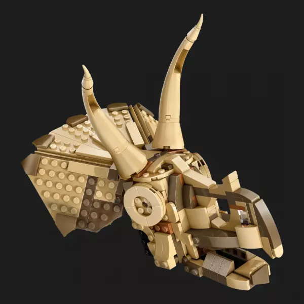 Конструктор LEGO Jurassic World Скамʼянілості динозаврів: череп трицератопса (76969)