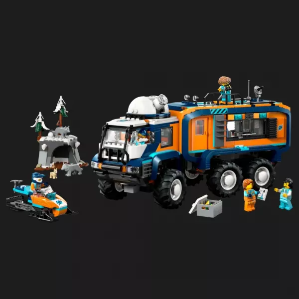 Конструктор LEGO City Арктична дослідницька вантажівка з науковою лабораторією (60471)