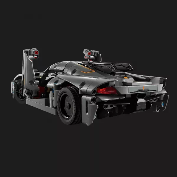 Конструктор LEGO Technic Koenigsegg Jesko Absolut — сірий гіперкар (42173)