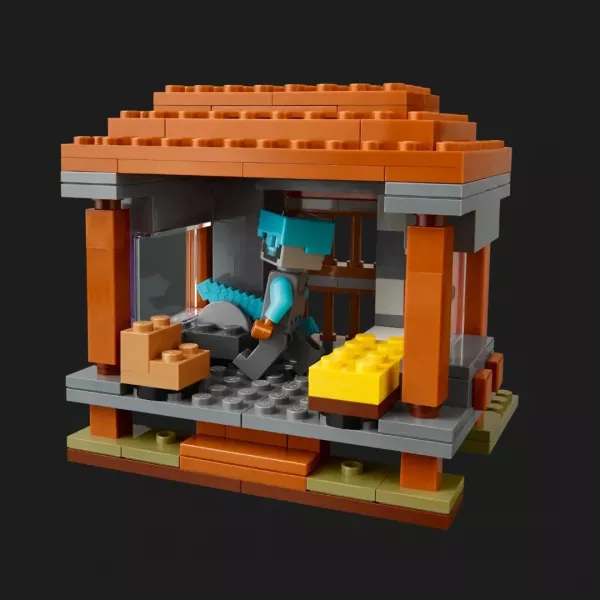 Конструктор LEGO Minecraft Аванпост розбійників та спустошувач (21278)