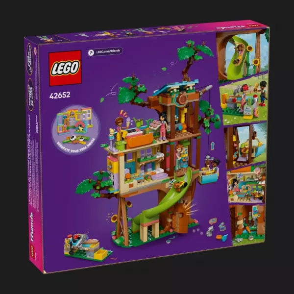 Конструктор LEGO Friends Тусовка у будиночку дружби на дереві (42652)