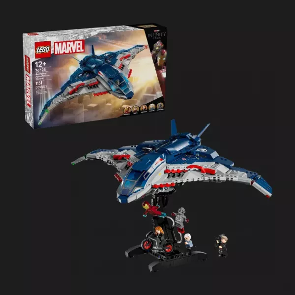 Конструктор LEGO Marvel Месники: Ера Альтрона Квінджет (76325)