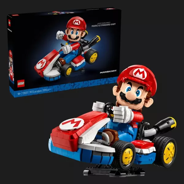 Конструктор LEGO Super Mario Kart — Маріо та стандартний карт (72037)