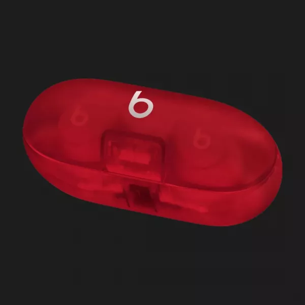 Навушники Beats Solo Buds (Transparent Red)