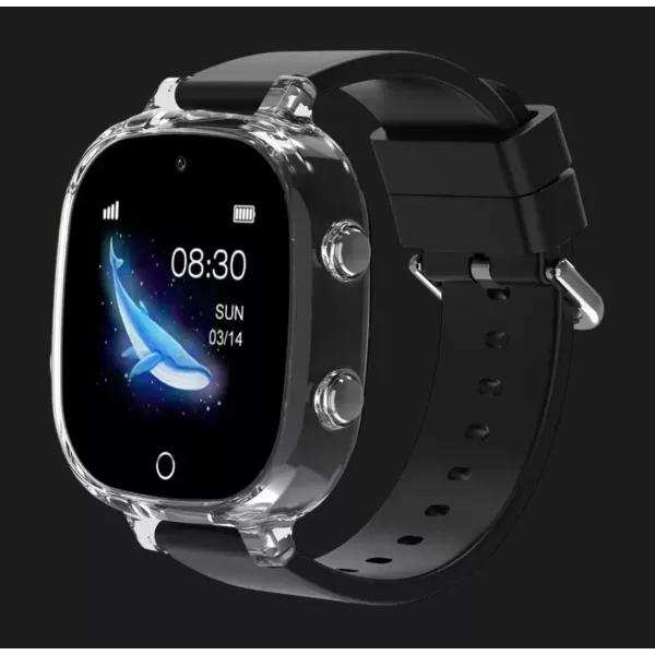 Дитячий смарт-годинник Gelius Pro Summer з GPS/4G/ESIM (Black)