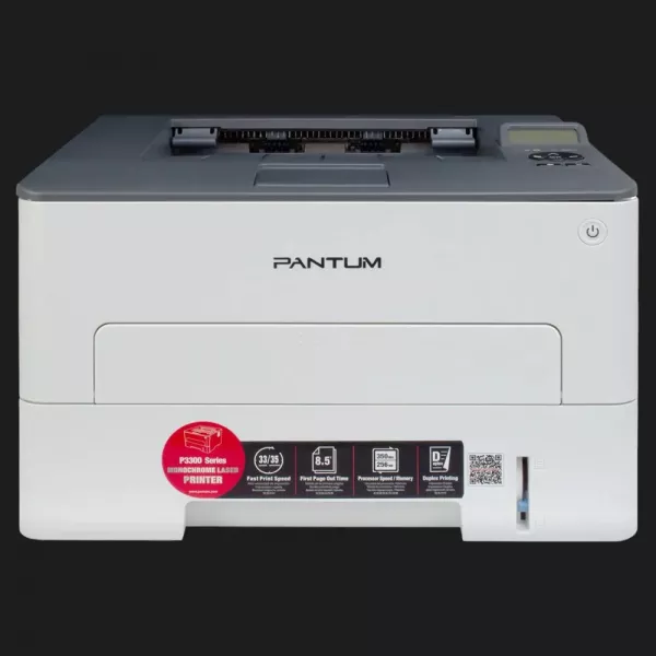 Принтер лазерний Pantum P3300DN (White)