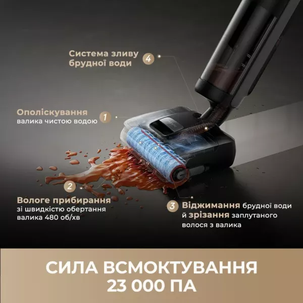 Акумуляторний пилосос Dreame H15 MIX (HHV46B)