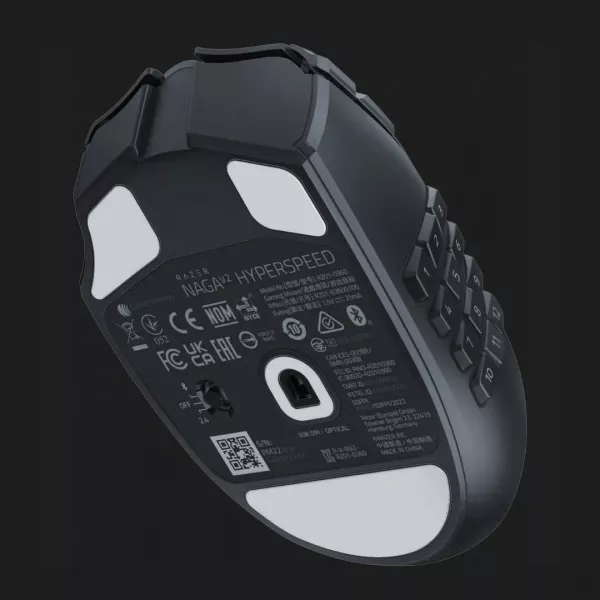 Ігрова миша RAZER Naga V2 Hyperspeed (RZ01-03600100-R3G1) (EU)