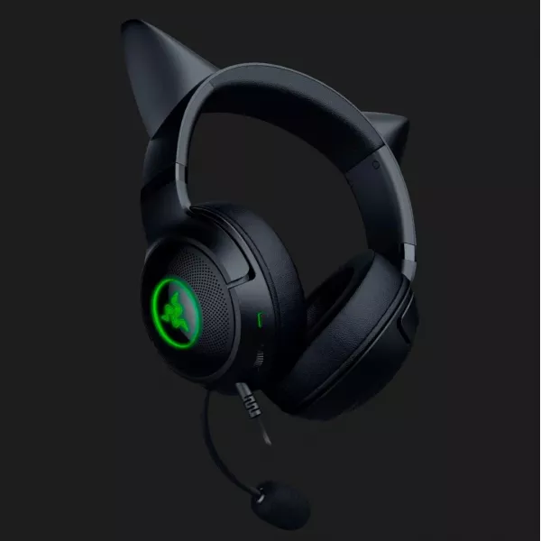 Ігрова гарнітура RAZER Kraken Kitty V2 (Black) (RZ04-04730100-R3M1) (EU)