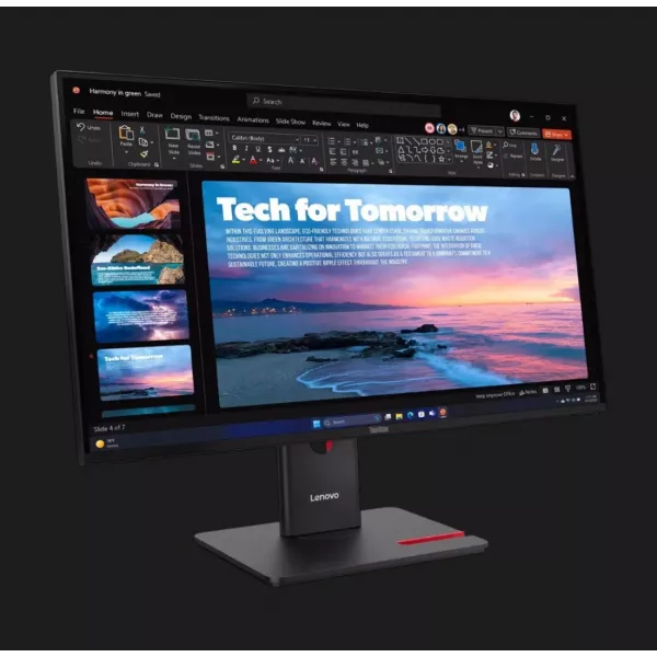 Монітор Lenovo 27" T27QD-40 IPS 120Hz 64AAGAT2UA (UA)