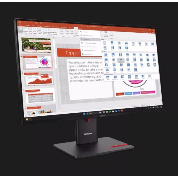 Монітор Lenovo 27" T27-40 IPS 120Hz 64A5MAT6UA (UA)