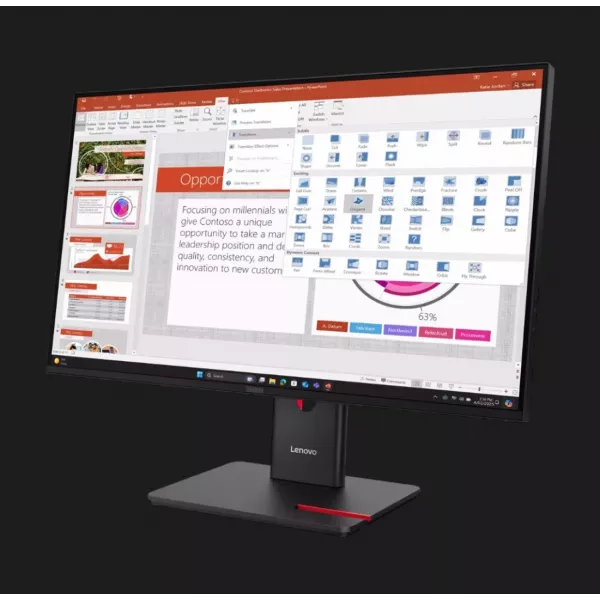 Монітор Lenovo 27" T27-40 IPS 120Hz 64A5MAT6UA (UA)