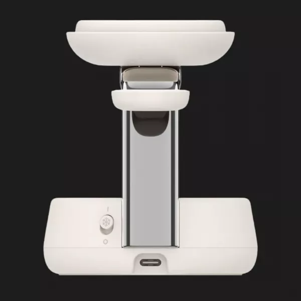Безпровідна зарядка Belkin 3в1 UltraCharge Pro Magnetic Charging 25Вт Dock (Sand)