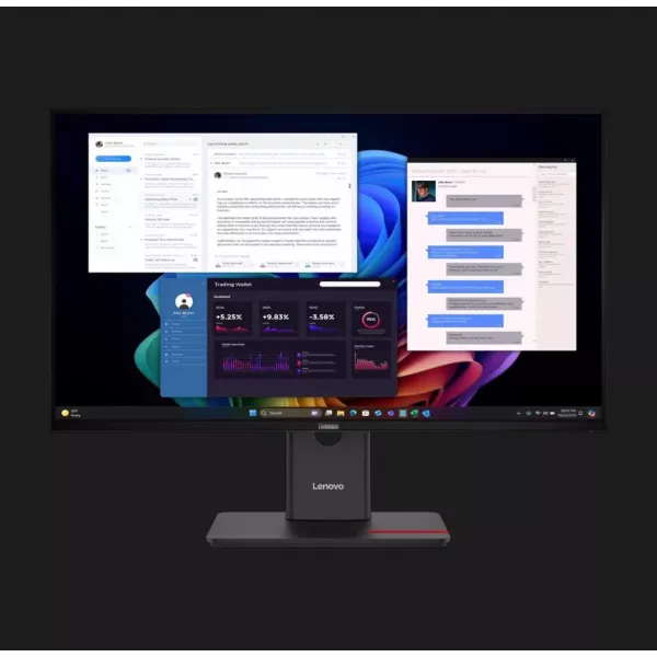 Монітор Lenovo 27" ThinkVision T27ud-40 IPS 60Hz 64AFGAT2UA (UA)