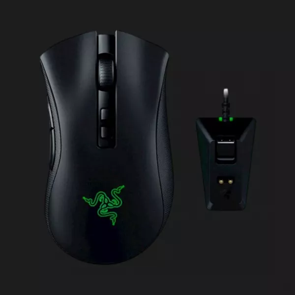 Ігрова миша Razer DeathAdder V2 PRO Wireless Mouse Dock (RZ01-03350400-R3G1) (EU)