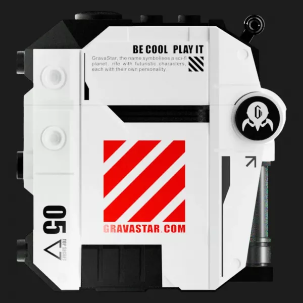 Навушники TWS Gravastar Sirius P5 Defense Mecha (White)
