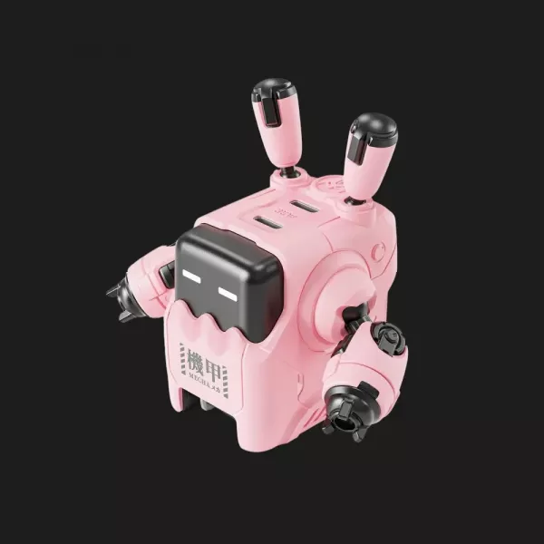 Блок живлення GravaStar Delta35 35Вт 2XUSB-C (Pink)
