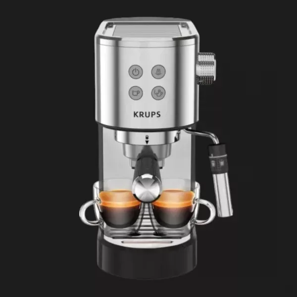 Ріжкова кавоварка Krups (XP444C10) (Stainless Steel)