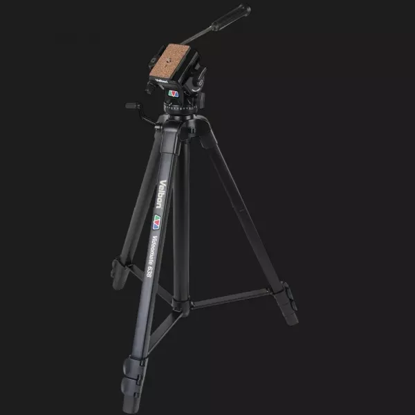 Штатив Velbon Videomate 638/F для цифрових фотокамер (Black)
