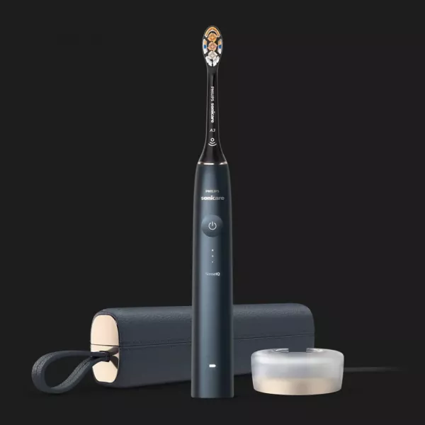 Зубна електрощітка Philips Sonicare DiamondClean Prestige 9900 (Dark Blue)