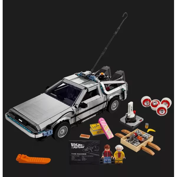 Конструктор LEGO Icons Машина часу з фільму «Назад у майбутнє» (10300)
