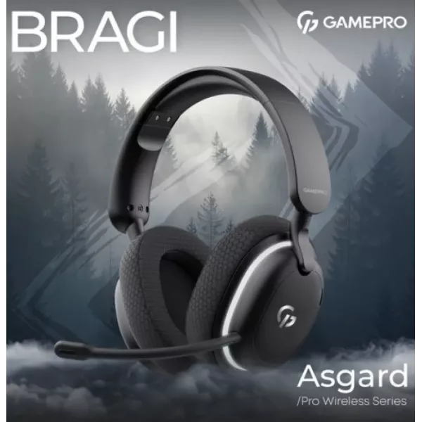 Ігрова гарнітура Gamepro Asgard Bragi (HSW250B) (Black) (UA)
