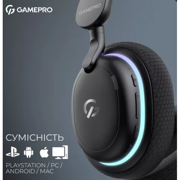Ігрова гарнітура Gamepro Asgard Bragi (HSW250B) (Black) (UA)