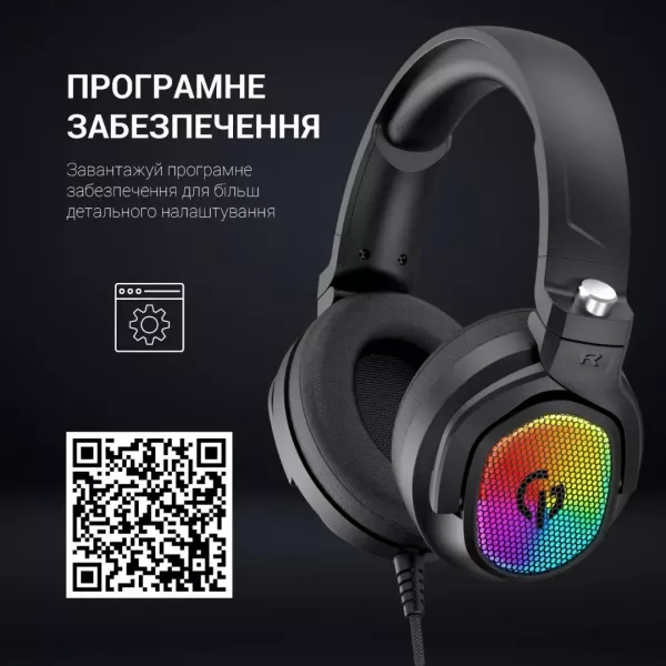 Ігрова гарнітура Gamepro HS1300 (Black) (UA)